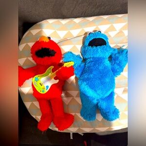 SOLD!!  Elmo and Cookie Monster Bundle